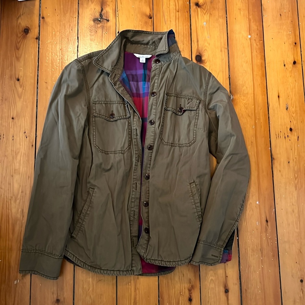 LL Bean flannel lined shirt